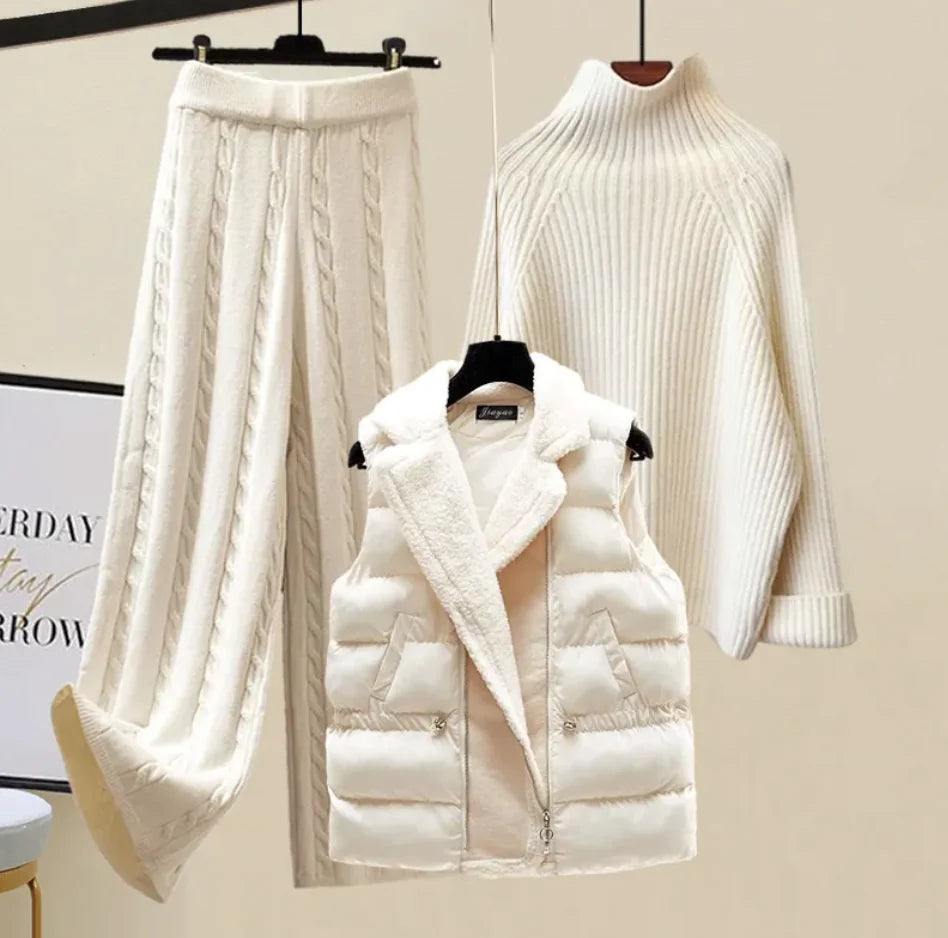 Women's Cozy 4-Piece Outfit Set