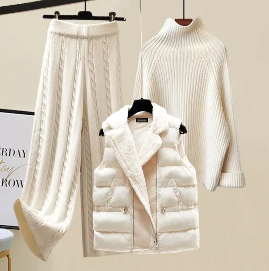 Women's Cozy 4-Piece Outfit Set